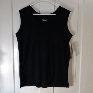 Hasting & Smith Black Sleeveless Shirt Size Women Medium